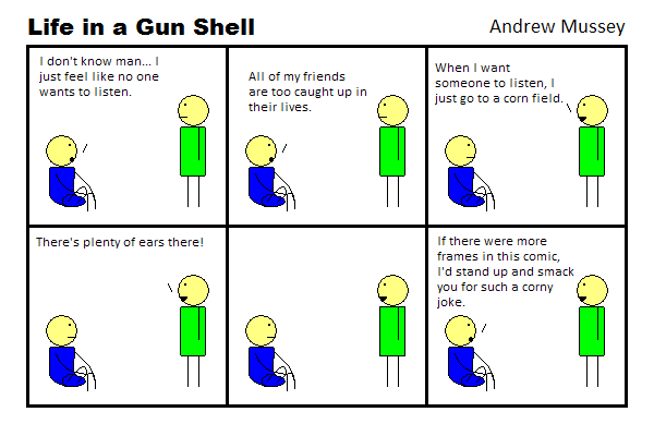 Sometimes, the jokes are just too corny